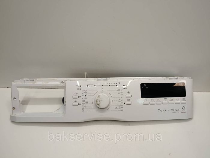 Плата управління(індикації) до пральної машини Whirlpool AWOC 70100 Б/У без проводки