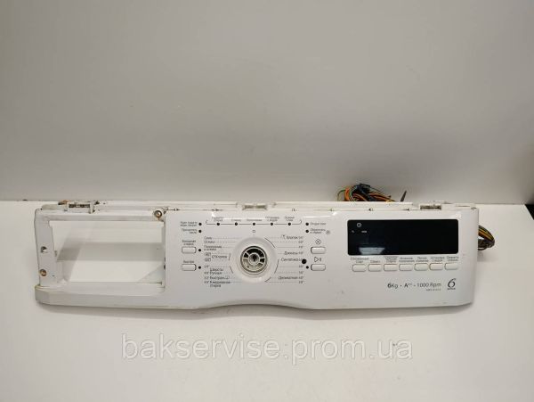 Плата управління(індикації) до пральної машини Whirlpool AWS 61012 Б/У без проводки
