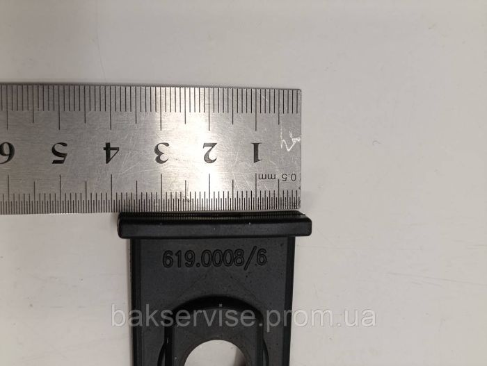Гумовий тримач насоса пилососа Zelmer, Bosch  619.0008/16 Б/У